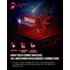 LIGHTENING DARK 9005+9006 Light Bulbs, HB3+HB4 Fog Bulbs Combo 6500K