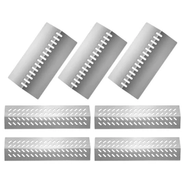 Kalomo Grill Heat Plates Shield for Bull Grill 16631,16520, Bull Angus 4 burner 47629, Bull Brahma Grill, Cal Flame G4 Outlaw, Bull BBQ Gas Grill Replacement Parts Heat Shield Burner Cover Flame Tamer