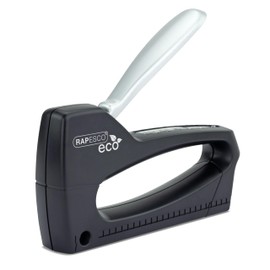 Rapesco 1137 ECO Germ-Savvy Antibacterial T8-Lite Staple Tacker, Black