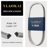 YLAOKAI 52" Deck Rebuild Kit Replaces Hustler Blade 795526*(3) Spindle