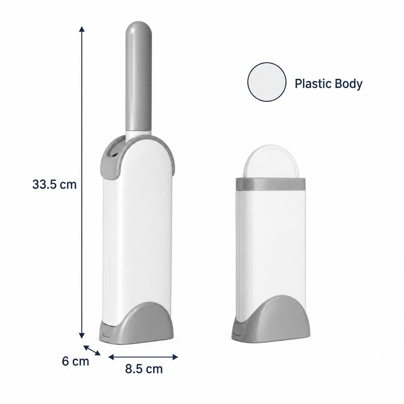 Reusable Pet Hair Remover Brush for Clothes – Static Cleaning