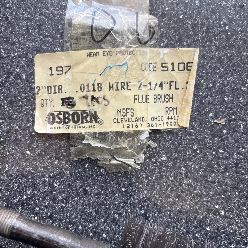 Osborne 2 Inch Flue Brush