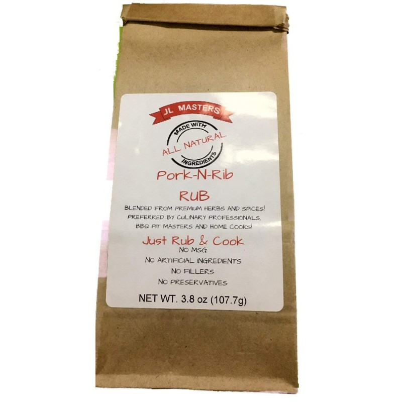 JL Masters All Natural Meat Rub -Pork & Rib Rub