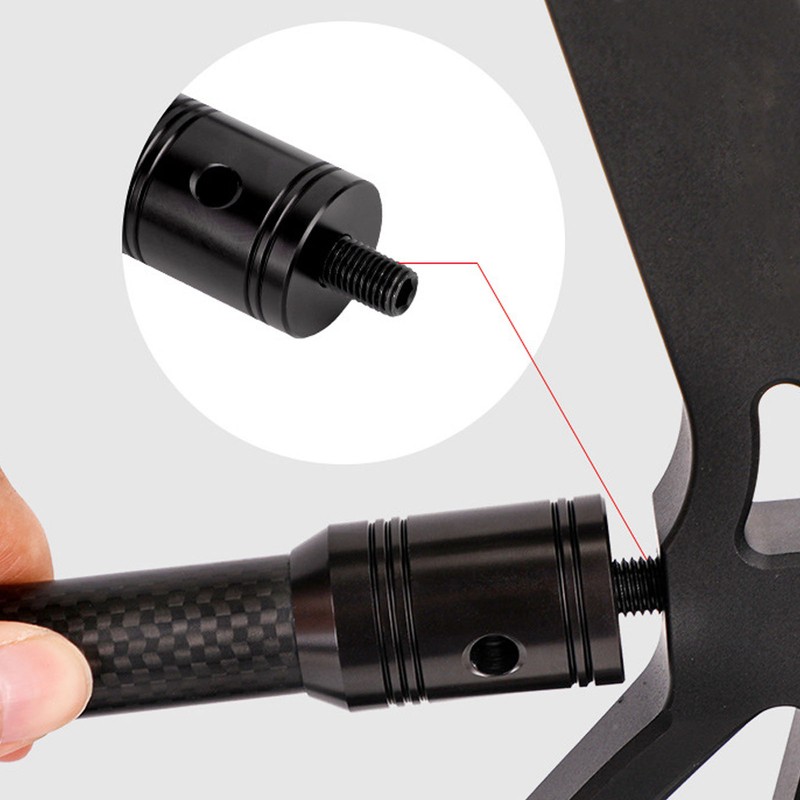 Bow Stabilizer 3K Carbon Fiber Reduce Vibration with Weights and