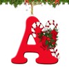 Letter Christmas Ornaments, Alphabet Ornaments, Christmas Tree Hanging Decorations, Acrylic