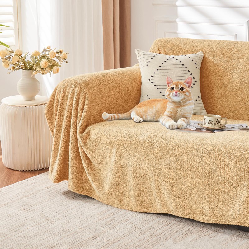EMME Fluffy Soft Fleece Blanket Throw Size 130 x 150cm