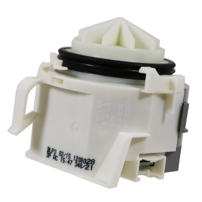 SPARES2GO Dishwasher Drain Pump BLP3 1208028 AC compatible with Neff