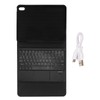 Tablet Case with Magnetic Keyboard Pencil Holder Touchpad for IOS