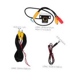 TEHAUX Backup Camera with Wide Angle View for Trucks and Suvs Easy Installation Enhanced Night Vision Eliminates Blind Spots for Safer Reversing and Maneuvering