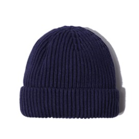 CLAPE Swag Beanie Cotton Watch Hat Warm Winter Hats Short Fisherman Hats for Men Women Cuff Trawler Skullcap