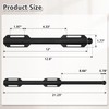 Valet Rod For Closet Pull Out, Heavy Duty Adjustable Valet