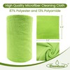 Greenfound Microfiber Cleaning Cloth Roll -80 Pack,Tear Away Microfiber Towels