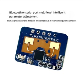 Gokelomg 24G MmWave LD2410C Human Presence Radar Module Motion LD2410C Radar Module
