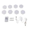 Hexagon LED Wall Light Remote Control Wall Lights for Home