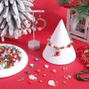 SUNNYCLUE 705Pcs Christmas Bead Kit Christmas Enamel Charms Xmas Charms