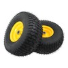 ALL-CARB 2 Pack 3 Inch Center Hub 15x6.00-6 Lawn Mower