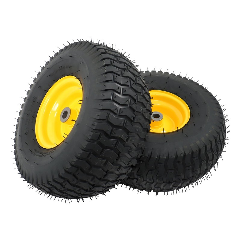 ALL-CARB 2 Pack 3 Inch Center Hub 15x6.00-6 Lawn Mower