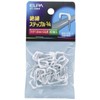 Elpa (ELPA) Staple 3/4 Wiring Cable Internal Dimension/8.0mm White 40-piece
