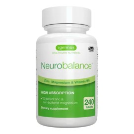 Igennus Neurobalance Zinc Magnesium B6 240 Tabletas Na                                                                                                