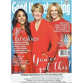 Good Housekeeping Magazine, Look Great , Feel Fabulous * August, 2021 * Printed in UK * ( PLEASE NOTE: ALL THESE MAGAZINES ARE PETS & SMOKE FREE. NO ADDRESS LABEL, FRESH STRAIGHT FROM NEWSSTAND. (SINGLE ISSUE MAGAZINE)