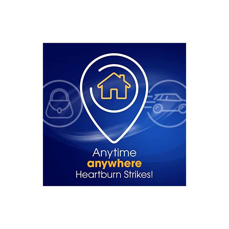 TUMS TUMS Tablets, 8 Count (Pack of 3)