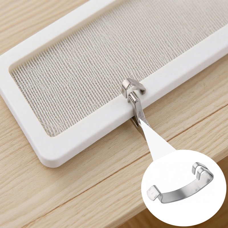 16598ET00A Air Filter Box Housing Clips 4 Pcs Silver Durable