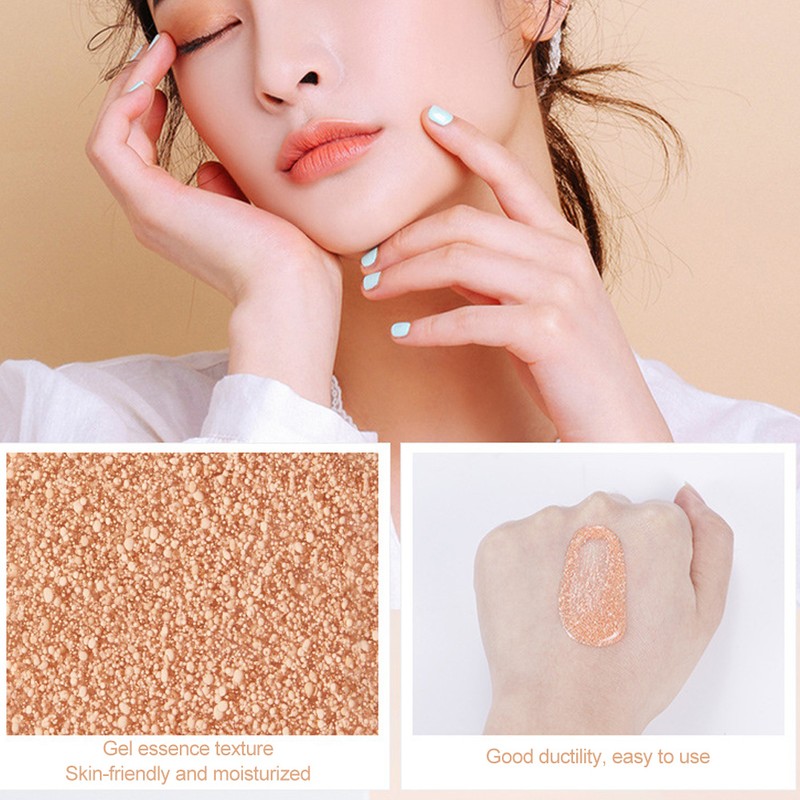 ROLANJONA Fullerene Bubble Moisturizing Makeup Primer Skin Brightening Concealer Make