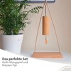 Koshi Aqua Wind Chime - Water with Stand Teepee -