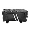 Bike Rack Rear Carrier Bag Trunk Bag PU Leather Waterproof