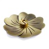 Incense Stick Holder Pure Copper Lotus Flower Censer Coil Thread