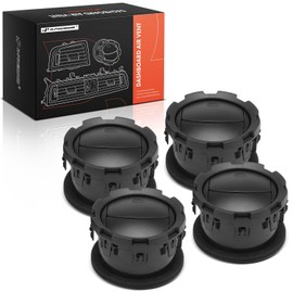A-Premium 4PCS Dashboard Air AC Heater Vent Compatible with Ford F-250 F-350 Super Duty 2011-2016, F-350 F350 2011-2016, Black