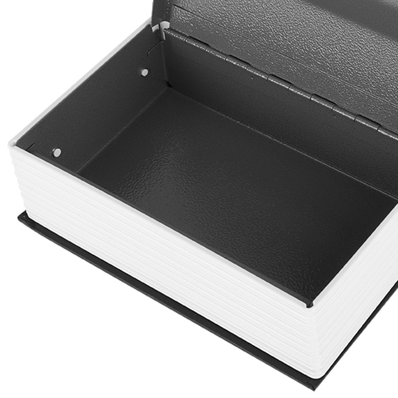 Black English Dictionary Safe Box Money Jewelry Collection Storage Case