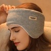 Earband Earmuffs Eyepatch Insulation Winter Sleep Warm DEZ38 (brown)