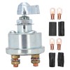 Battery Switch Disconnect Cut off Switch with Knob for Trucks