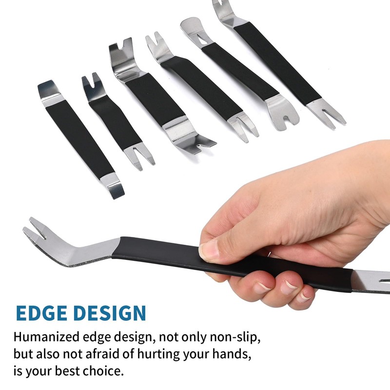 Saihisday 6PCS Patio Paver Removal Tool, Stainless Steel Paver Extractor