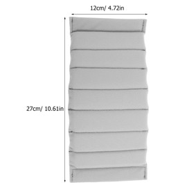 Warmhm 2pcs Camera Bag Dividers Baggies Bag Dividers Bag Padded Dividers Camera Insert for Backpack (Grey)