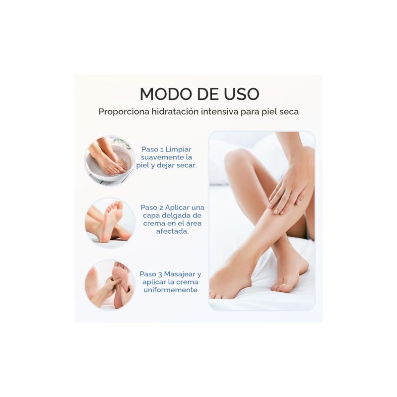Crema mejorada para pies que，3