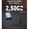6FT DisplayPort to HDMI 8K Cable [8K@60Hz,4K@120Hz,2K@144Hz] Uni-Directional DP Source
