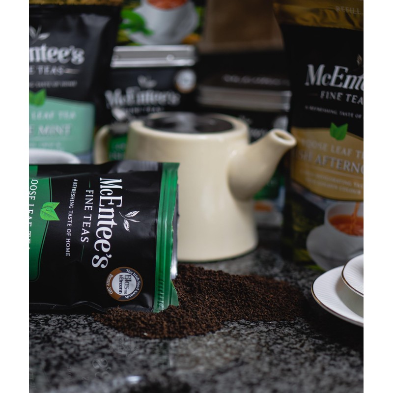 McEntee's Cara Ceramic Teapot with Removable Stainless Steel Infuser, 510ml