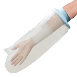 Tideshake Waterproof Arm Cast Covers for Shower Adult, Reusable Comfortable Cast Protector for Shower Arm Adult, Cast Bag for Bandages, Dressings