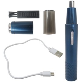 Artmavin 2-in-1 Men's Electric Nose Hair Trimmer & Beard Shaver, USB Rechargeable, Precision Cutting, Waterproof Design, Compact & Easy to Clean, Portable for Travel