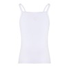 MeMoi 3-Pack Cotton Blend Lightweight Girl's Camisoles White 6