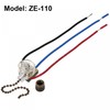 sourcing map Pull Chain Switch 3 Way 3-Wire Replacement ZE-110