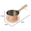 Nagao Tsubamesanjo Pure Copper Milk Pan 700ml with Polishing Agent,