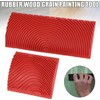 Wood Graining DIY Tool Set,Wood Pattern Brushing Roller Embossed Wall