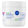 NIVEA- Crema corporal de aloe e hidratación 13,52 oz (1)