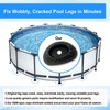 Above-Ground Pool Leg Cap for Bestway 16/18Ft x48In Steel Pro
