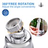 Sink Faucet Attachment, Movable Kitchen Faucet Head 360° Rotatable Faucet