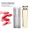 Lipstick Empty Tube, Refillable Container Portable Cosmetic Tool Bottle Lip