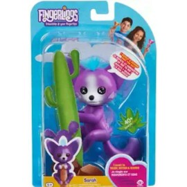 WowWee Fingerlings Interactive Baby Fox Sarah (Purple & Blue)  BRAND NEW SEALED.
